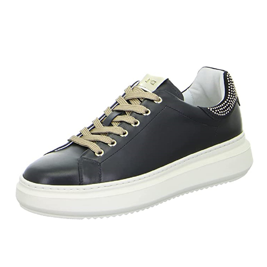 Scarpe casual da Donna - NERO GIARDINI Art. I205370D 100 sneakers nero pelle