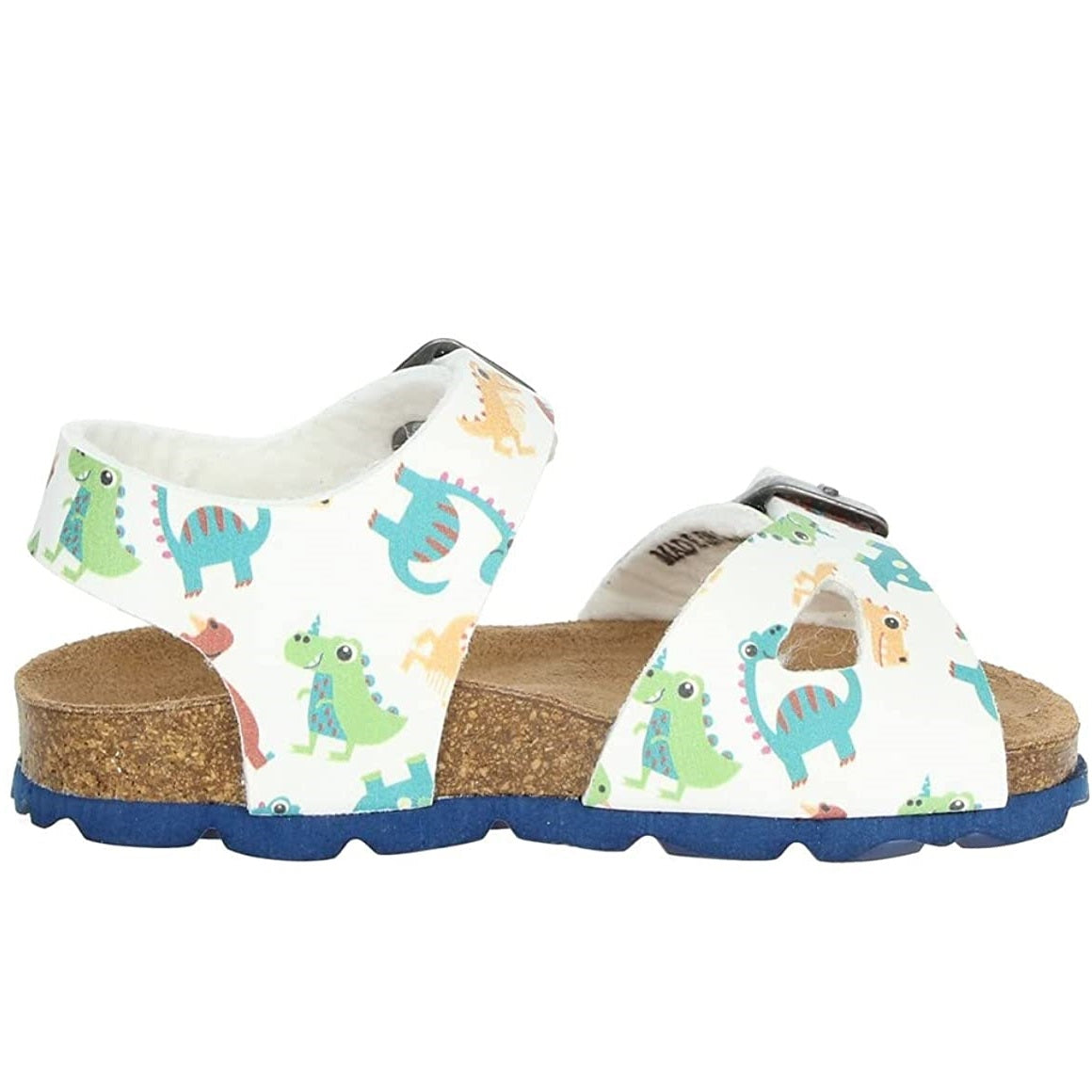 Scarpe bambina GRUNLAND art. ARIA SB0743 40 sandali doppia fibbia bianco multi