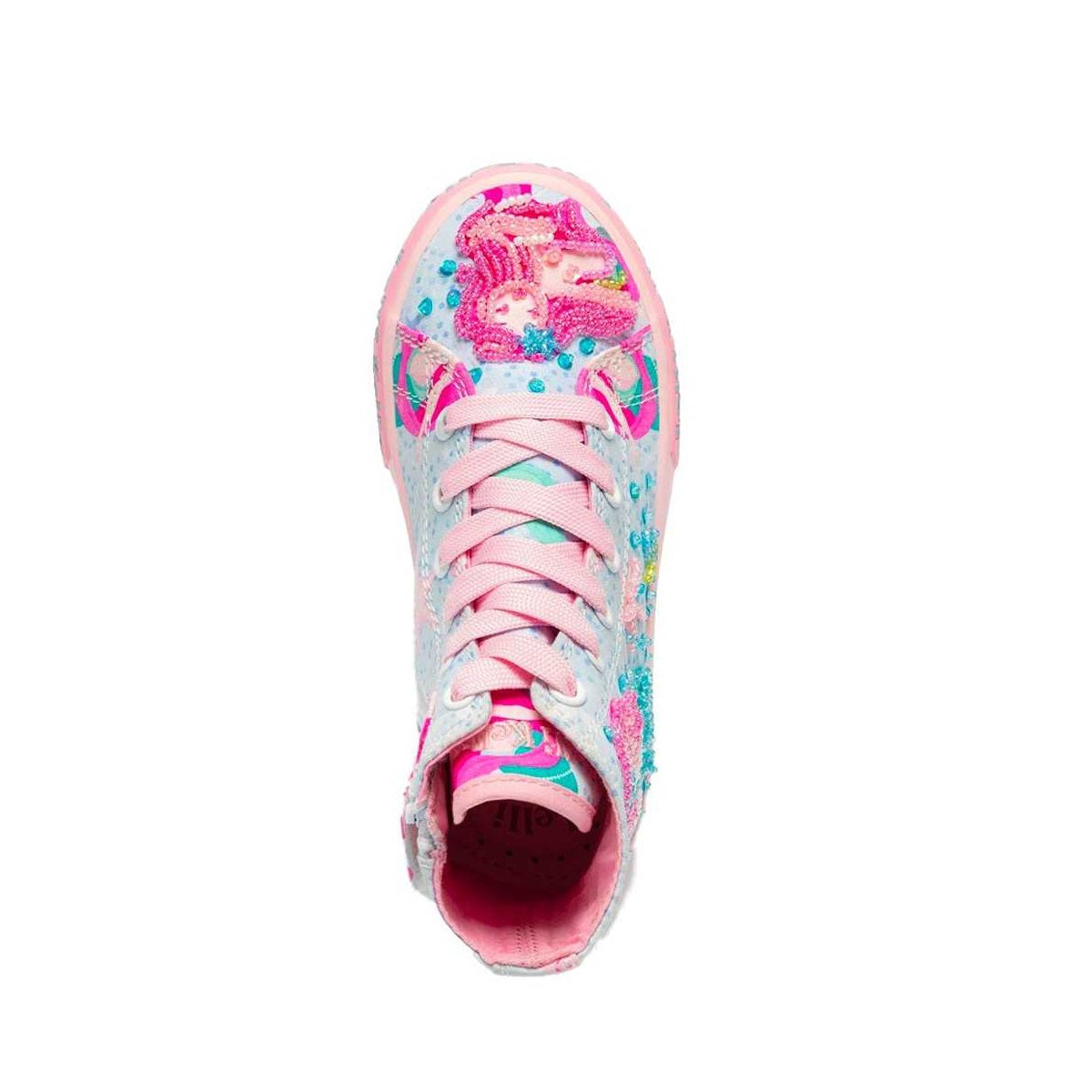 Scarpe da Bambina LELLI KELLY Art. LKED3489 CELESTE sneakers con perline