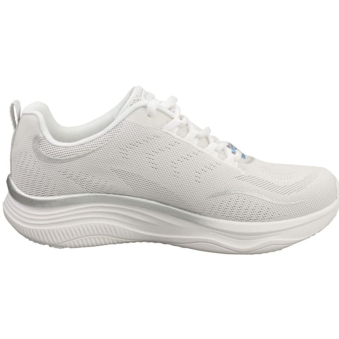 Scarpe sportive da Donna - SKECHERS Art. 149837WSL sneakers WHITE SILVER