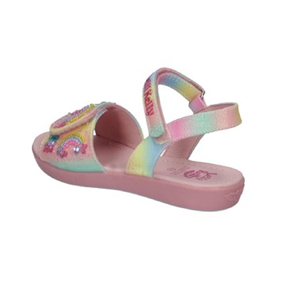 Scarpe da Bambina LELLI KELLY art. LKCD2052 HAPPY ROSA fantasia multi sandali