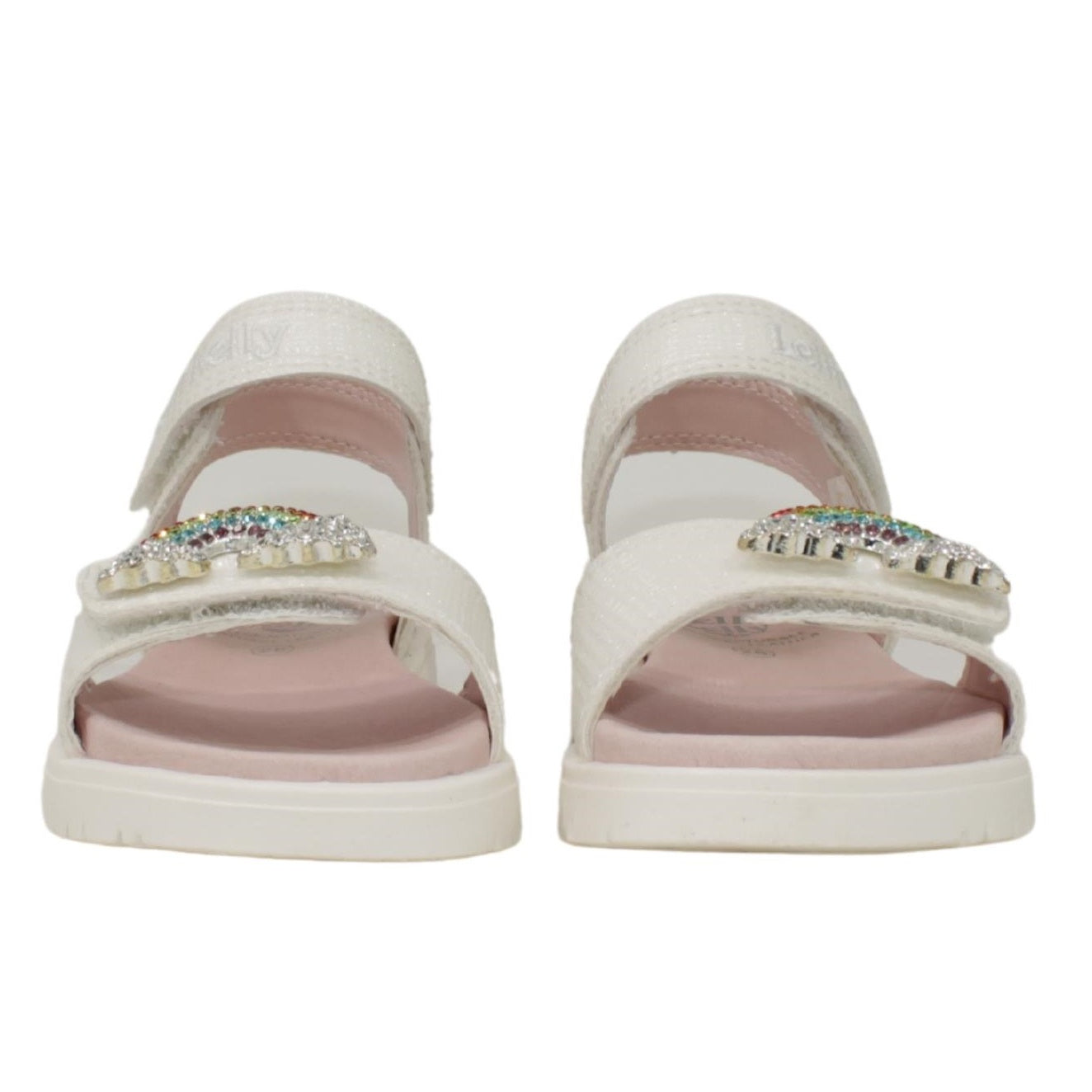 Scarpe da bambina LELLI KELLY - art. LKCV2070 BRITE BIANCO GLITTER sandaletti