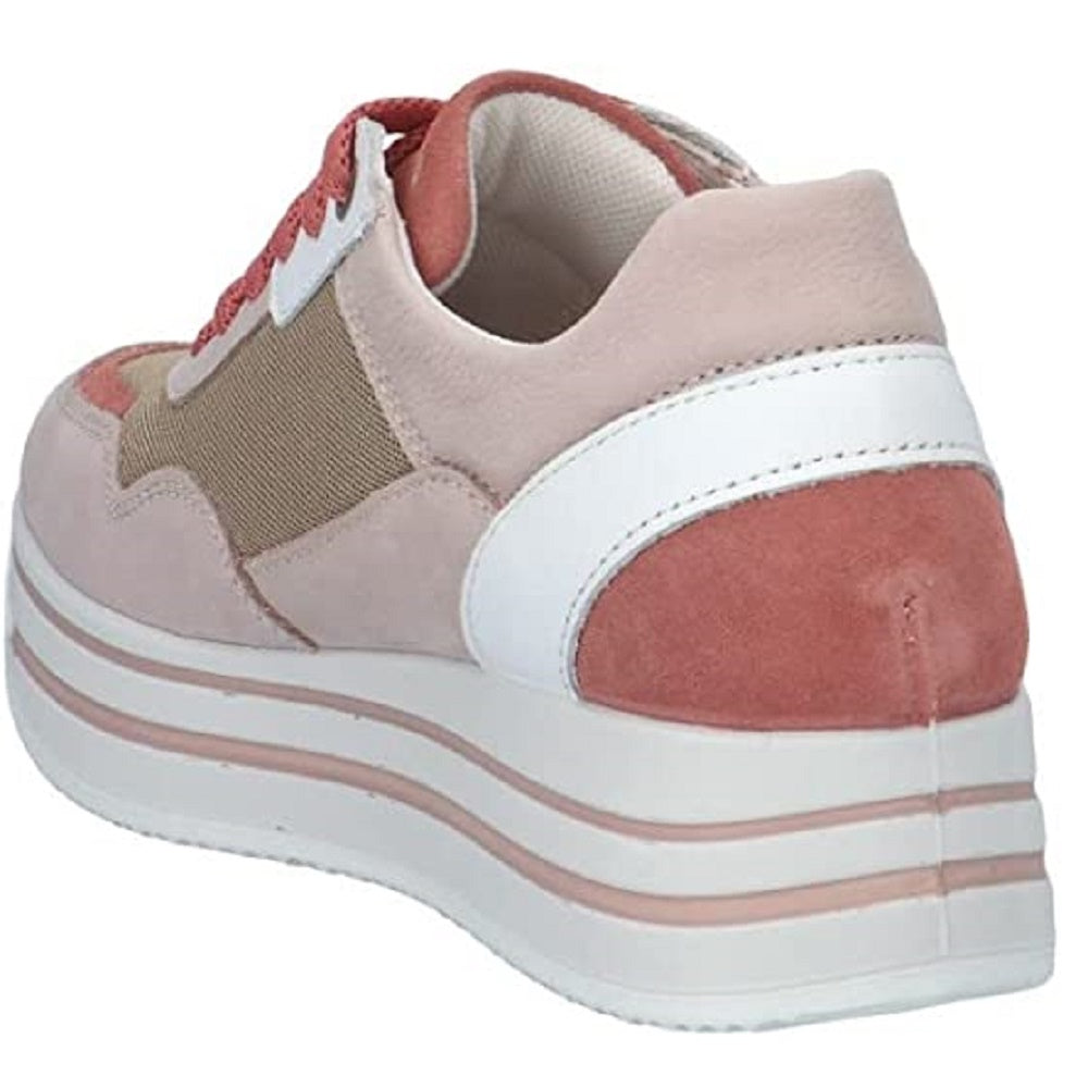 Scarpe donna IGI&CO - art.  1661922- sneakers  con zeppa cipria casual