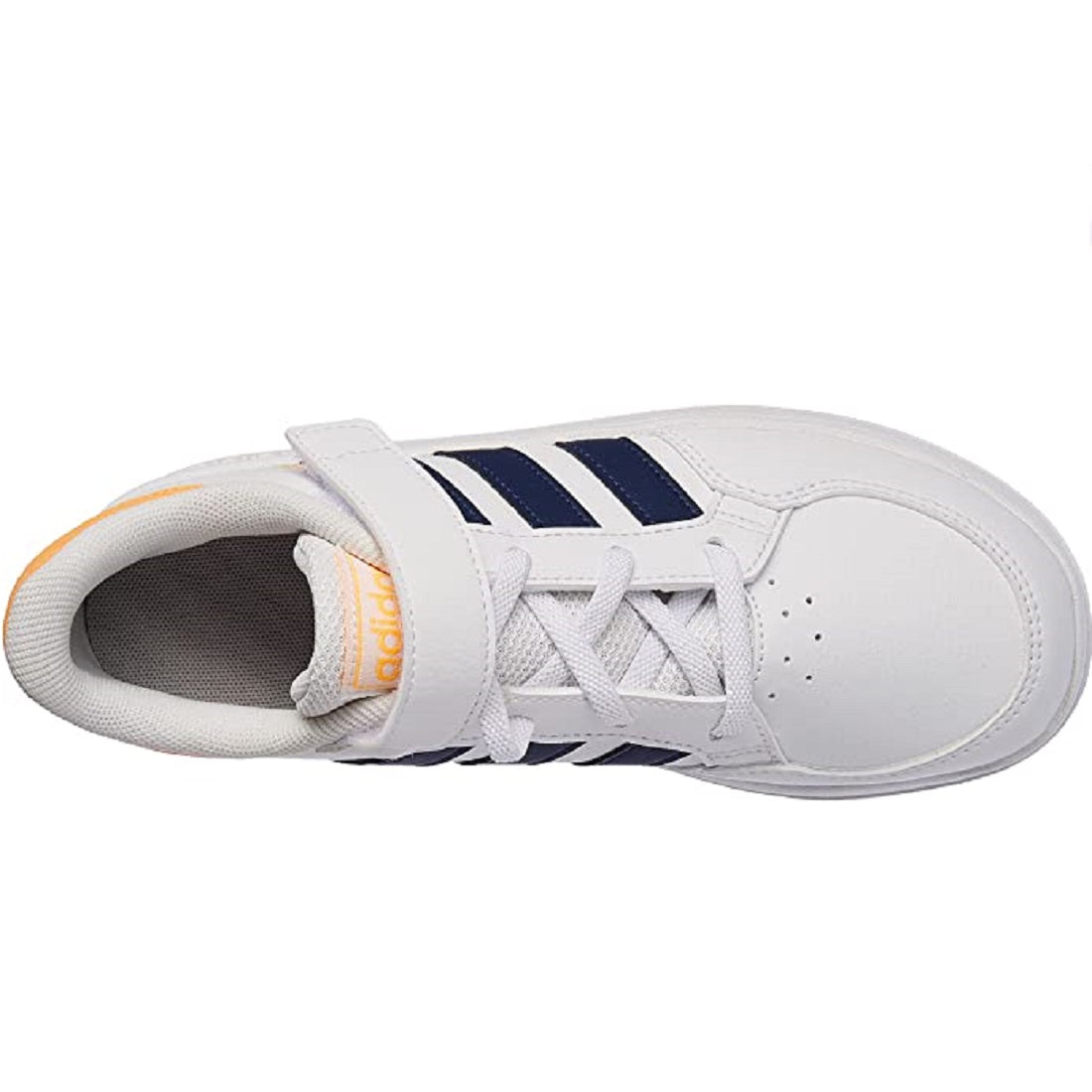 Scarpe sportive Unisex Bambino- ADIDAS Art. BREAKNET GW2898 sneakers bianco