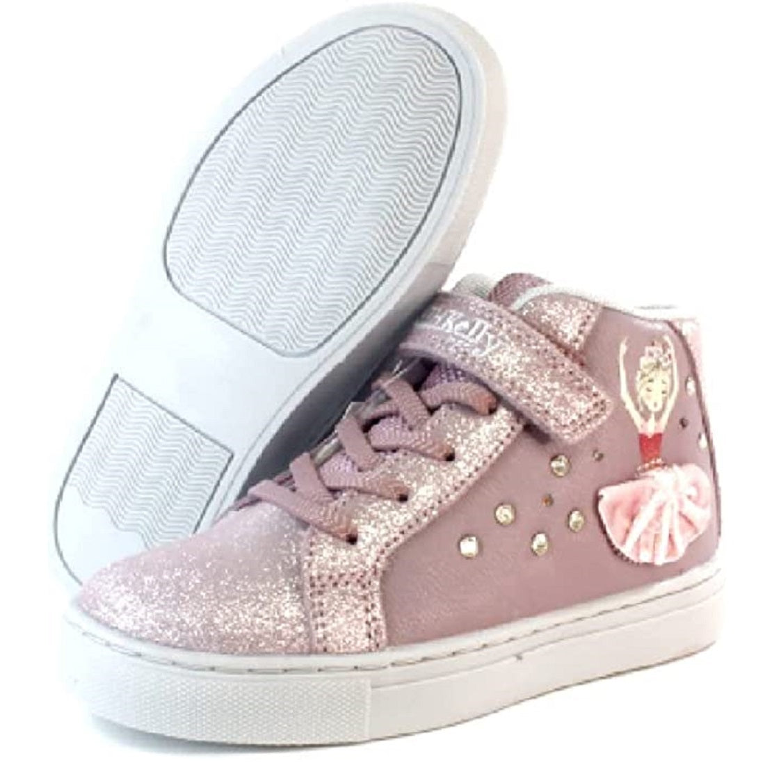 Scarpe casual da Bambina - LELLI KELLY Art. LKAL2286 Sneakers alte cipria