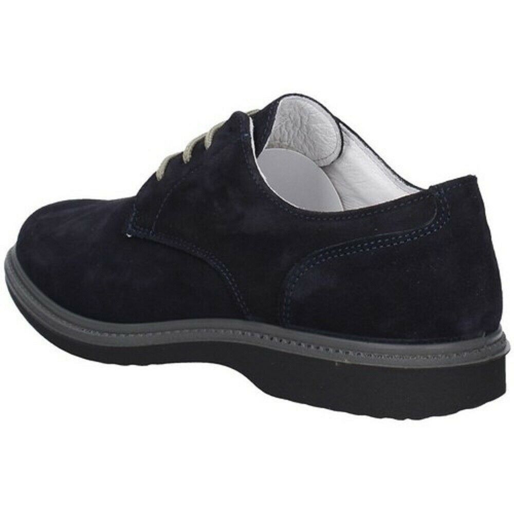 Scarpe da uomo GRISPORT - Art. 42003A106 BLU derby nabuk  casual