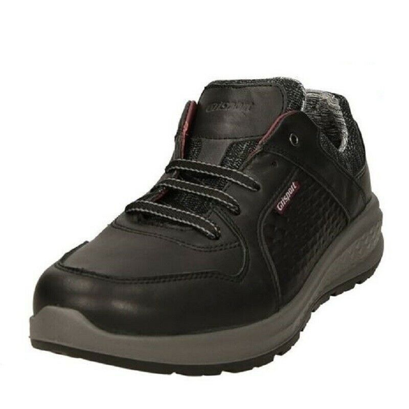 Scarpe da uomo Grisport - Art. 43501T1 - sneakers con lacci nero casual