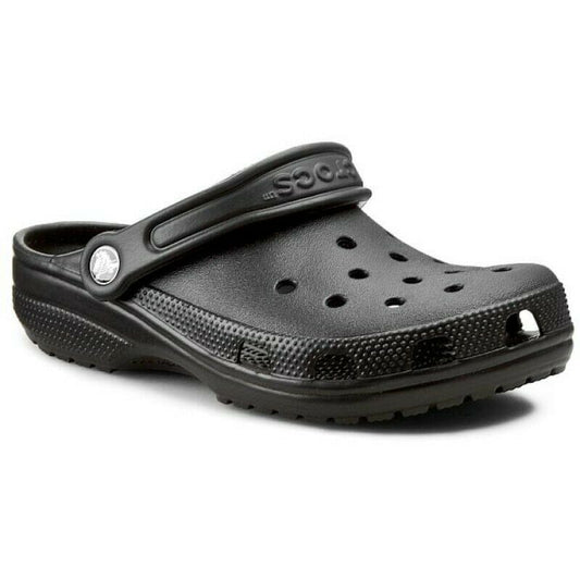 Scarpe unisex CROCS- Art. 10001/BLK NERO sabot  in gomma