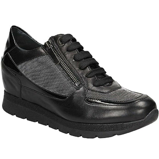 Scarpe da donna Keys - Art. SCA325008 NERO sneakers con plateau