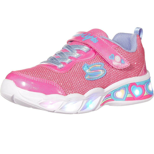 Scarpe da bambina Skechers - Art. 302304LPKMT PINK MULTI sneakers con luci