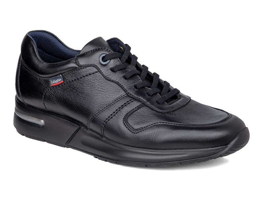 Scarpe uomo Callaghan - Art. 91312 - sneakers in pelle nero casual