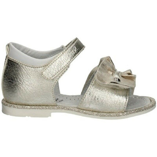 Scarpe bambina NeroGiardini - Art. P921130F /414  ORO PLATINO  SANDALI con strappo