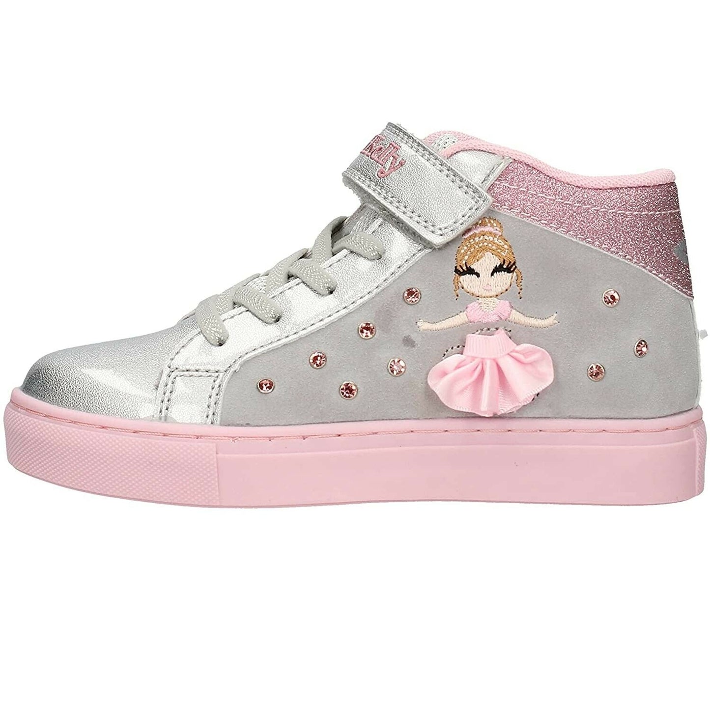 Scarpe casual da Bambina - Lelli Kelly Art. LK4636 sneakers argento