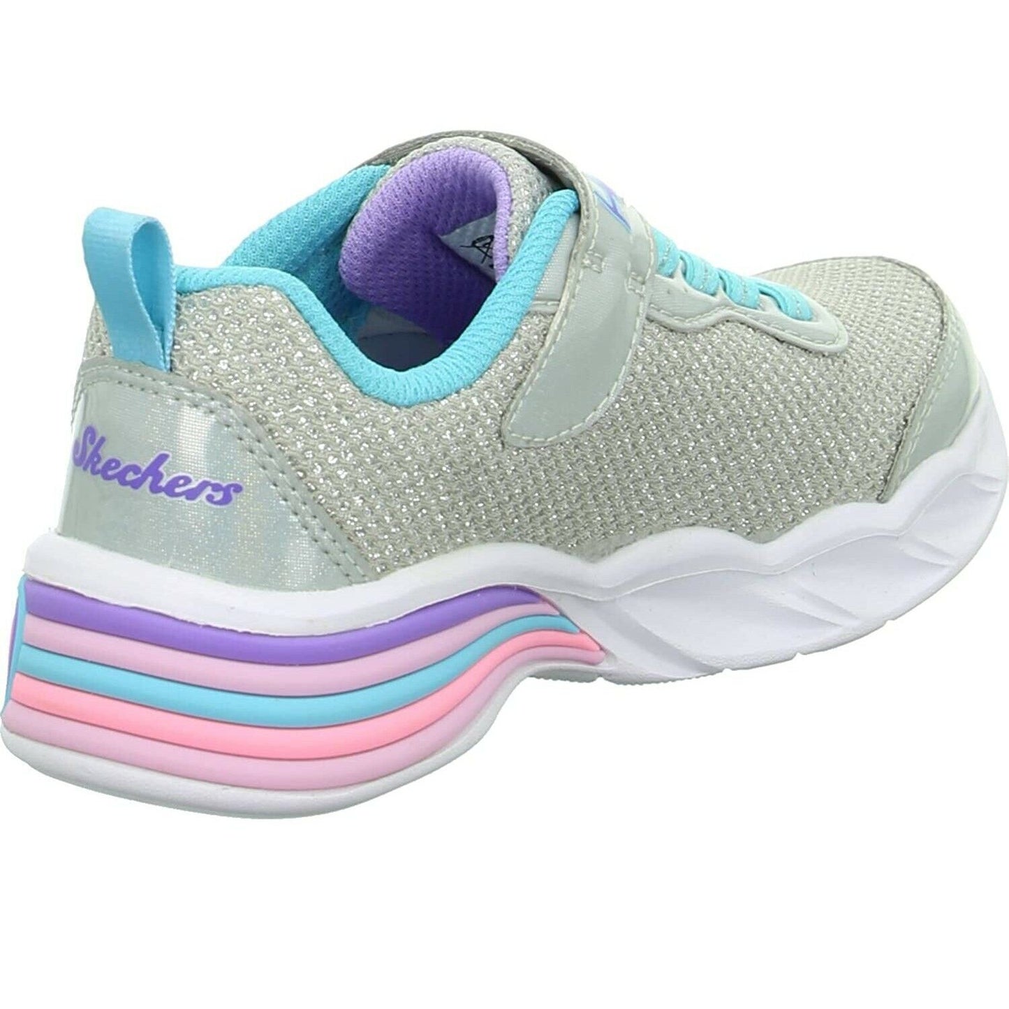 Scarpe da Bambina SKECHERS art.302304LGYMT gray Sneakers con luci