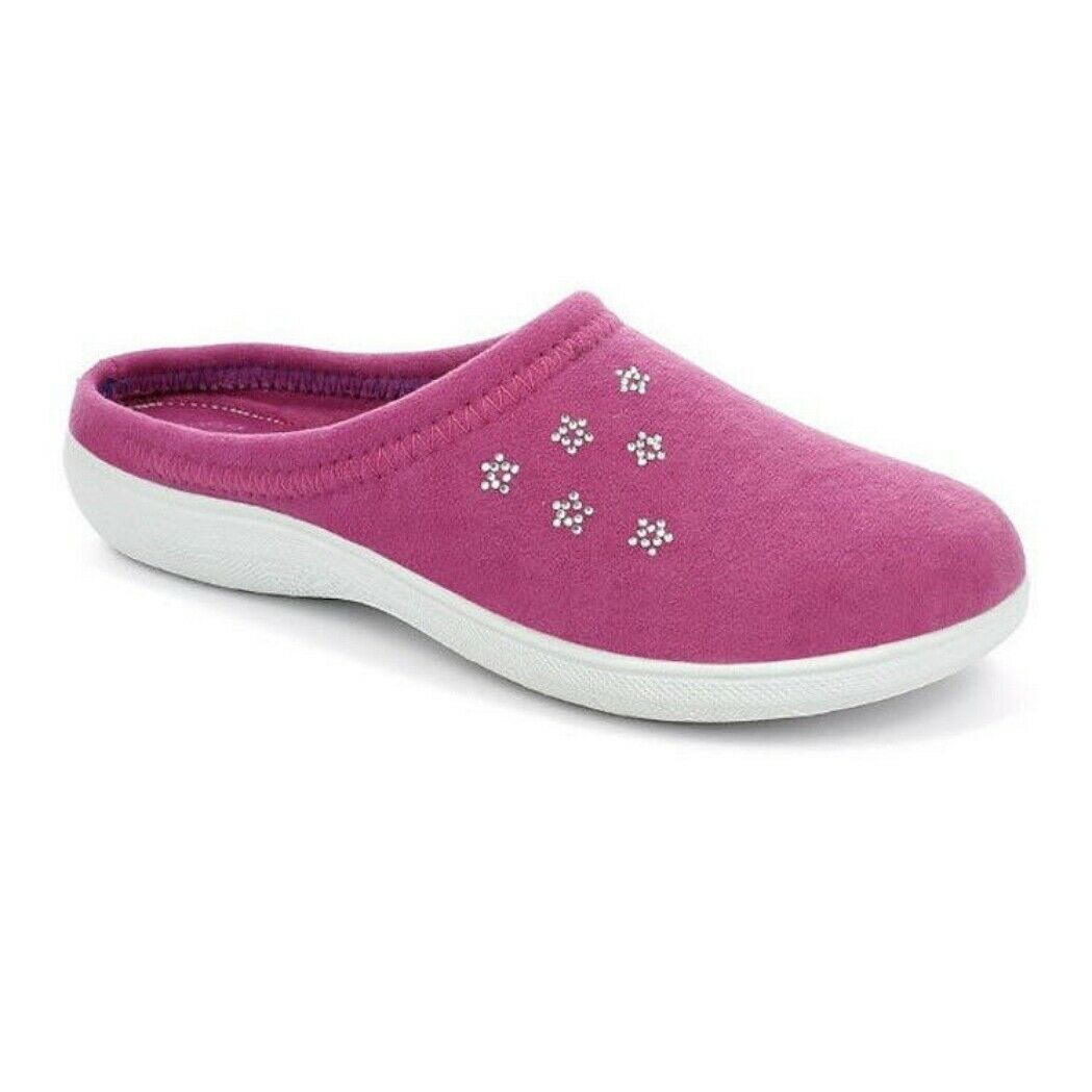 Scarpe donna Inblu - Art. BS44 pantofola fuxia in velluto confort