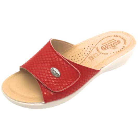 Scarpe da Donna FLY FLOT Art. T5G16GE ROSSO ciabatte con strappo comfort