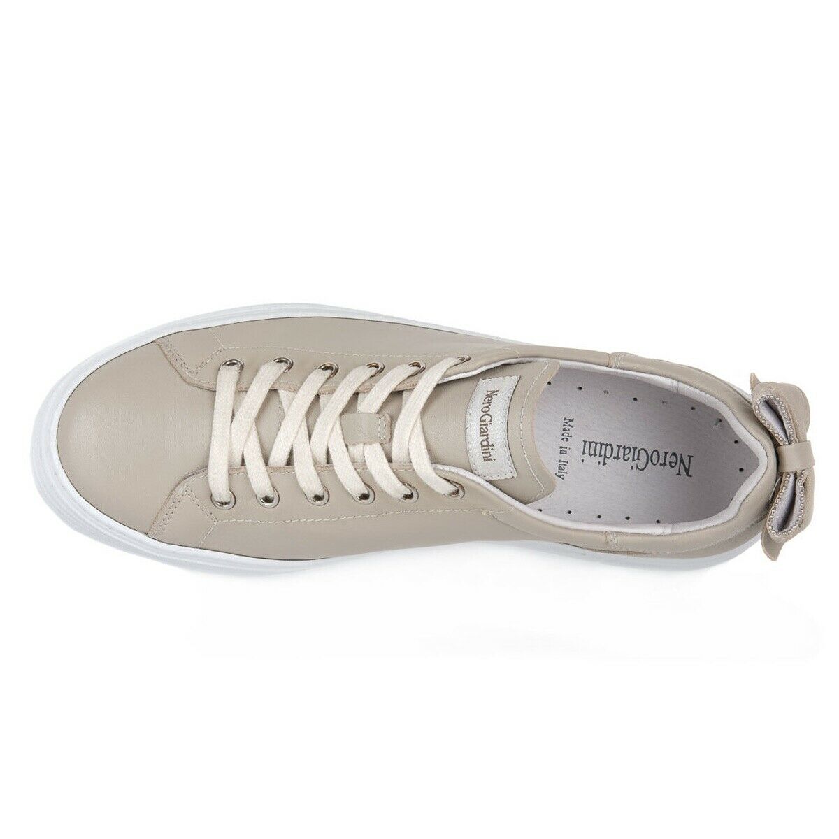 Scarpe da donna NEROGIARDINI - art. E218130D 702 IVORY SNEAKERS