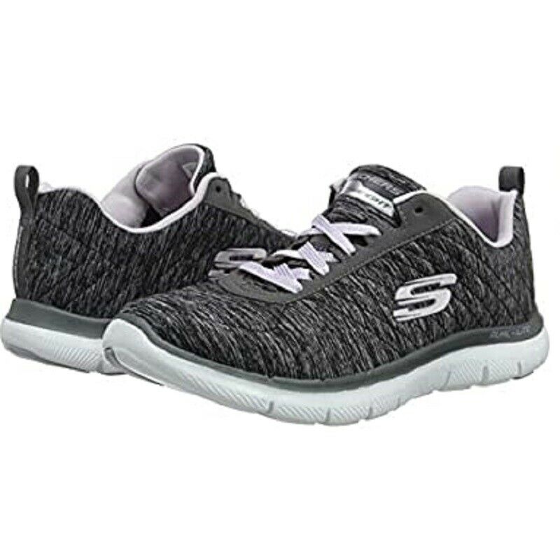 Scarpe da Donna SKECHERS - Art. 12753/BKLV Colore black-lavender sneakers