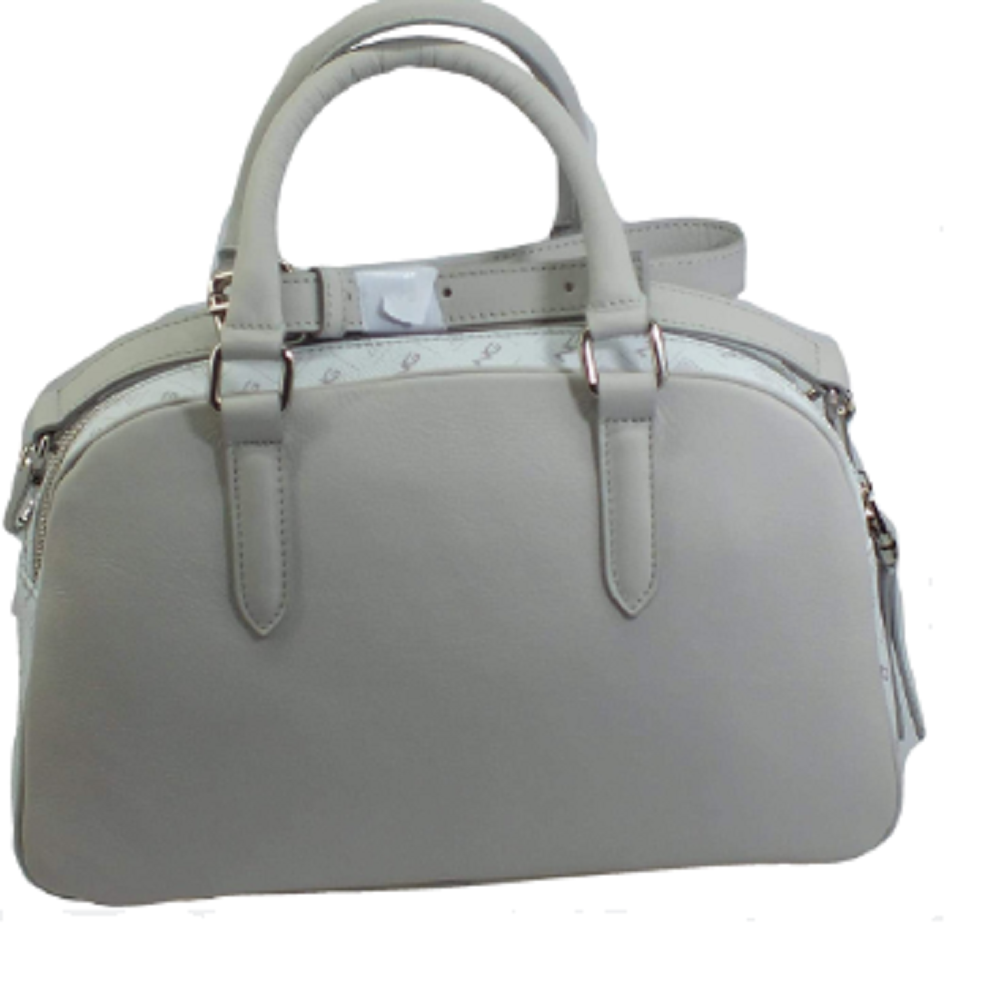 Borsa da donna NEROGIARDINI - art. E149021D 707 GRIGIO/BIANCO TRACOLLA