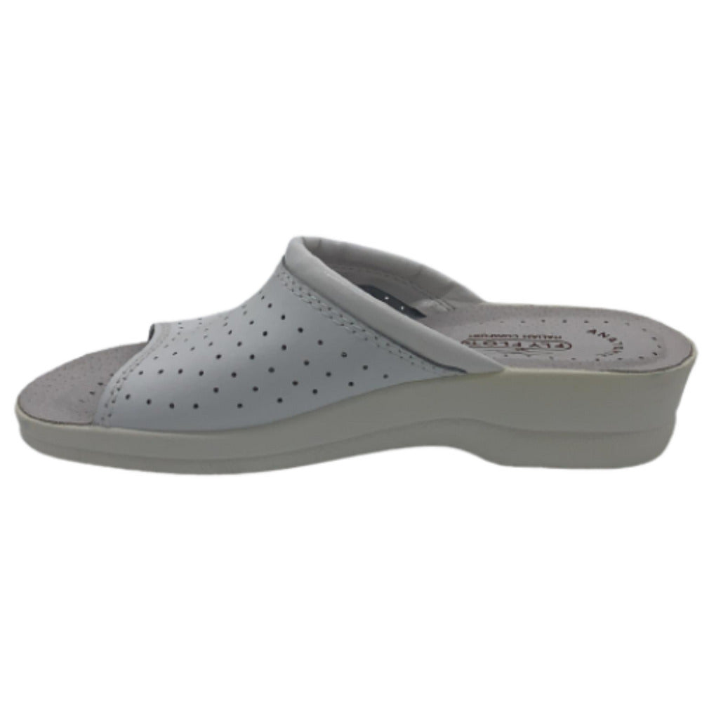 Scarpe da donna FLY FLOT Art. 24314 BIANCO ciabatta sanitaria aperta