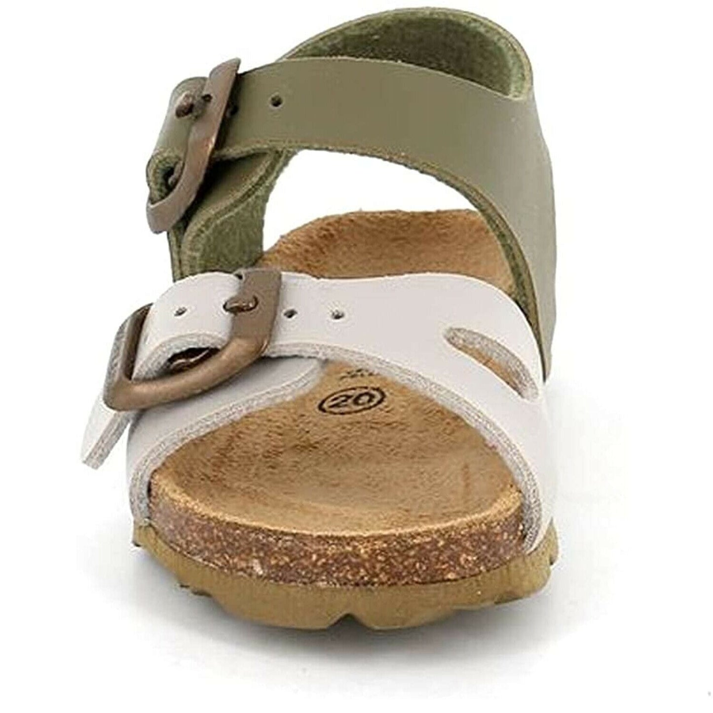 Scarpe da bambino GRUNLAND - Art. SB0027 40ARIA BEIGE OLIVA sandali