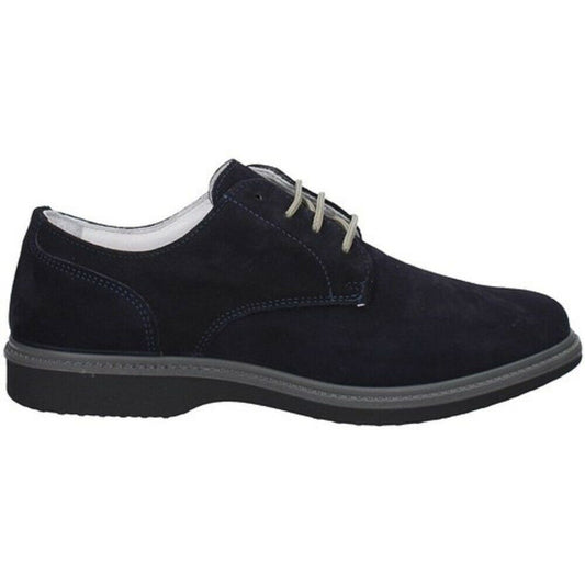 Scarpe da uomo GRISPORT - Art. 42003A106 BLU derby nabuk  casual