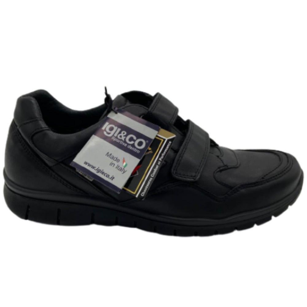 Scarpe da uomo IGI&CO - Art. 27520 NERO doppio strappo Goretex