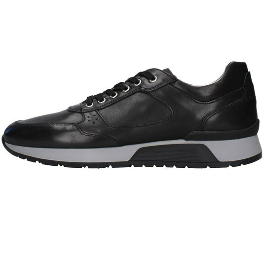 Scarpe uomo NeroGiardini - Art. E001480U 100 sneakers nero in pelle casual