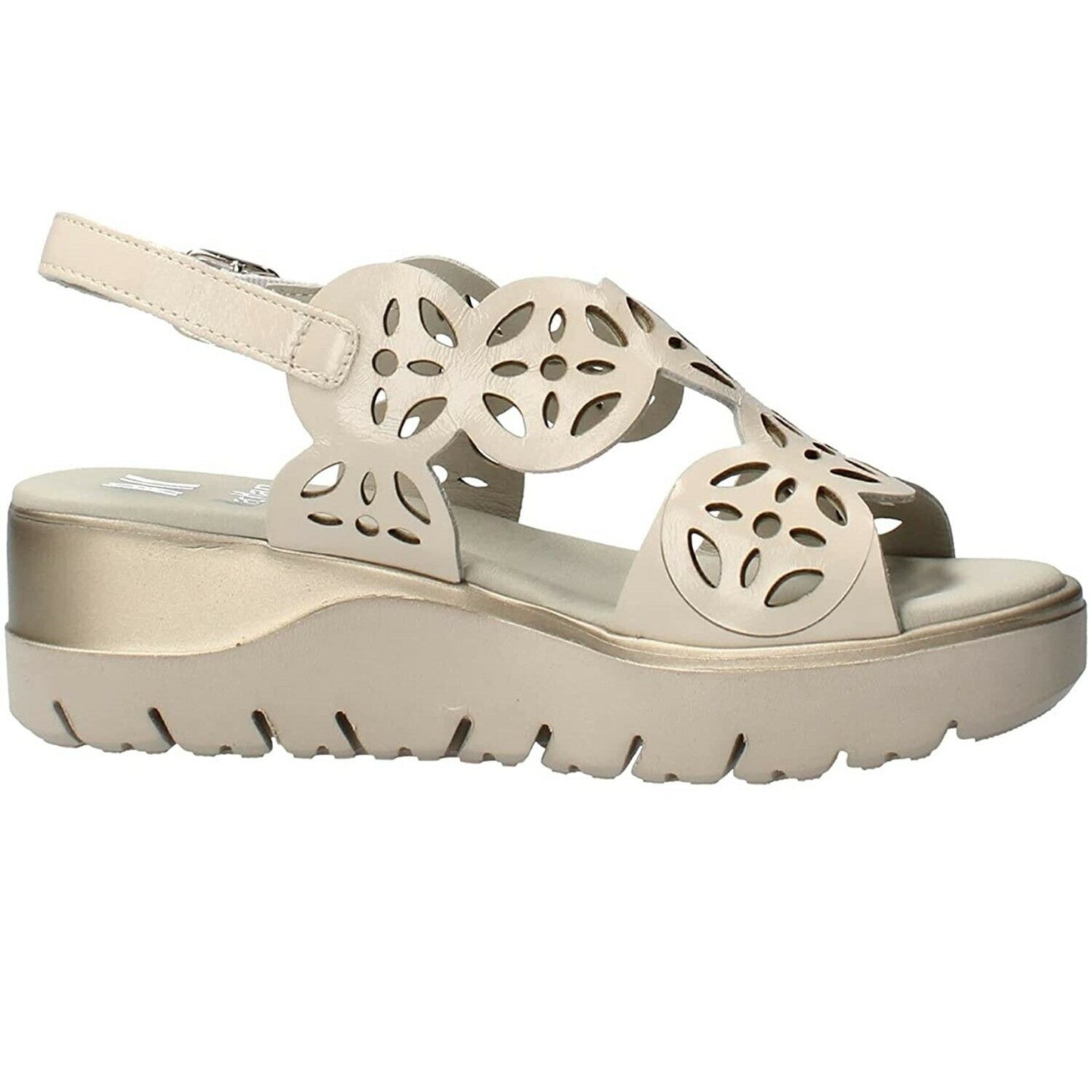 Scarpe da Donna CALLAGHAN - Art. 26510 - Sandalo MALORY( BEIGE) zeppa media