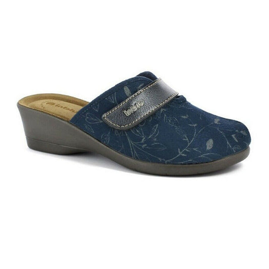 Scarpe da donna Inblu - Art. DE14 BLU PANTOFOLA  scamosciato