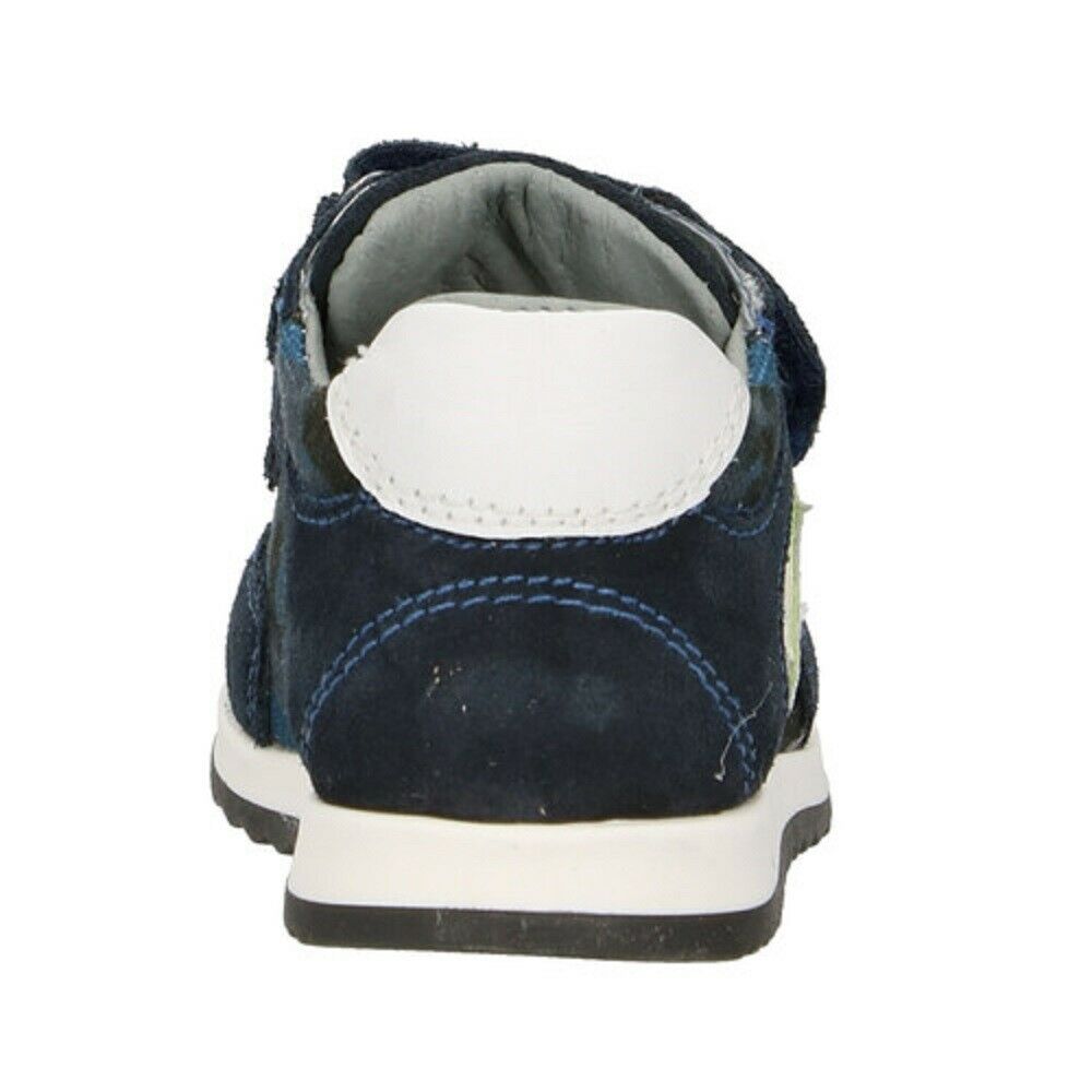 Scarpe da Bambino  NeroGiardini art. I124610M 207 sneakers strappi  blu scamosciato casual