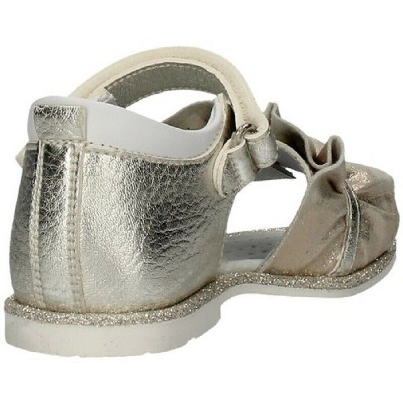 Scarpe bambina NeroGiardini - Art. P921130F /414  ORO PLATINO  SANDALI con strappo