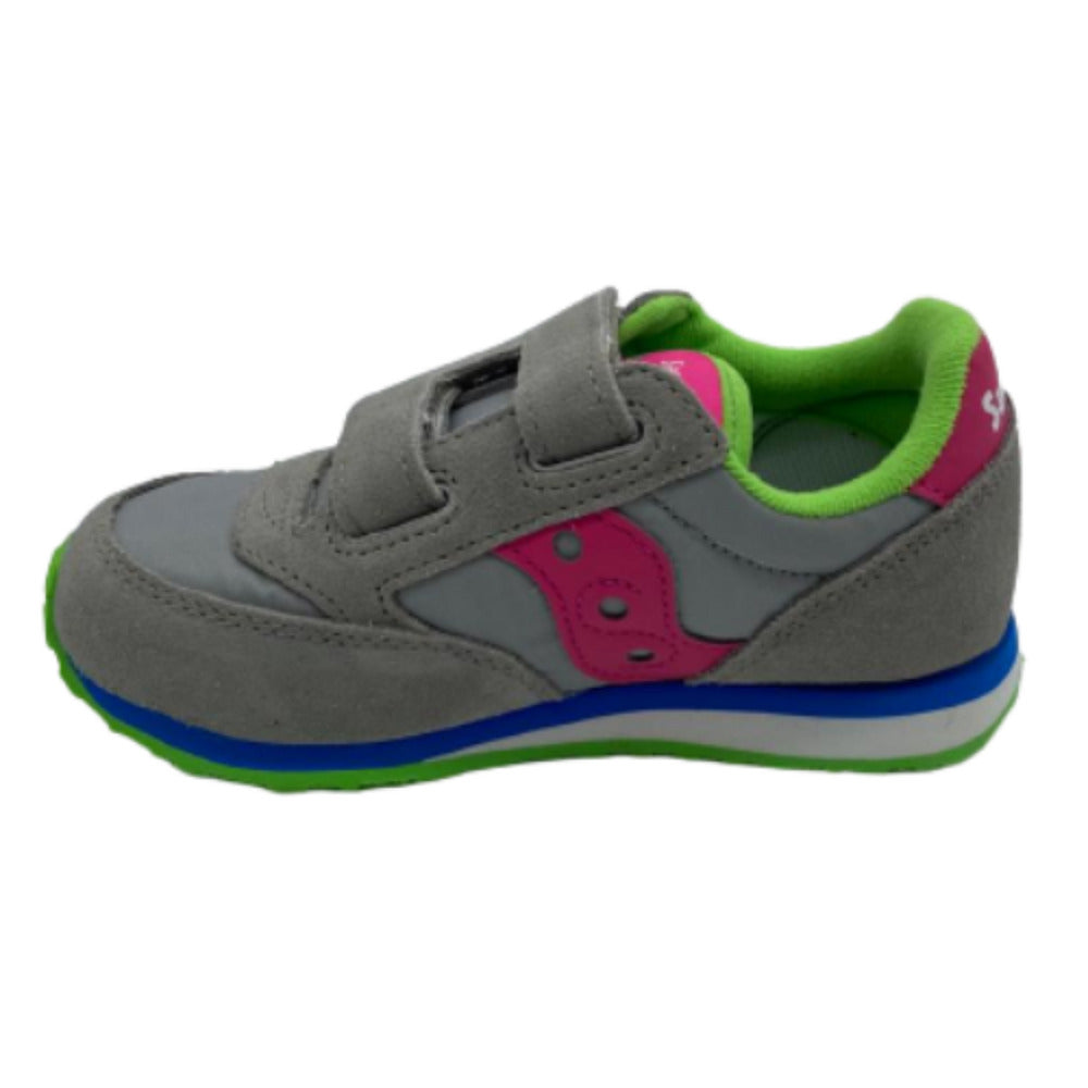 Scarpe sportive da Bambino SAUCONY - Art. ST58824 grigio verde rosa Sneakers con strappo