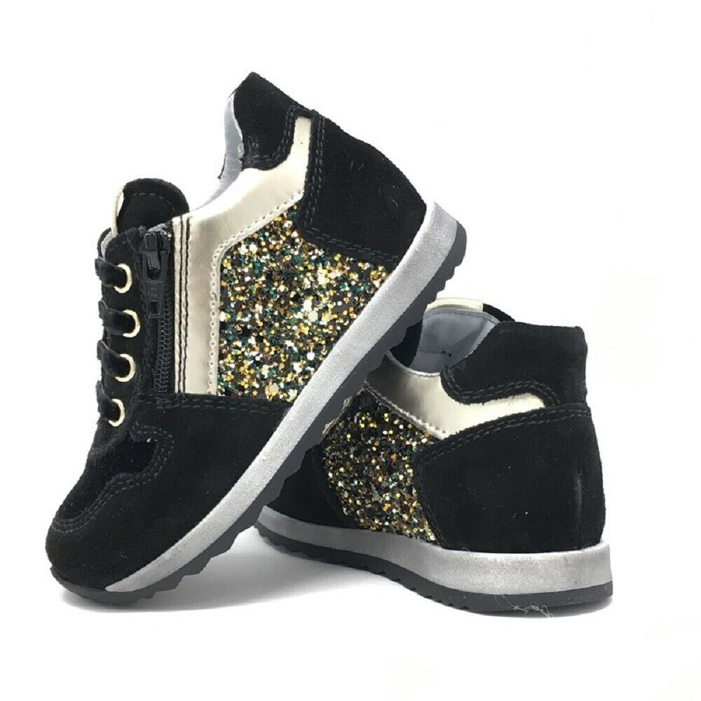 Scarpe da bambina Nero Giardini - Art. A921221F NERO GLITTER