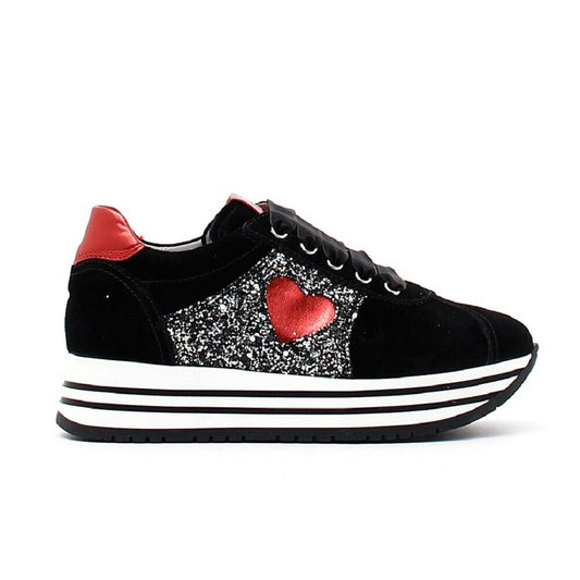 Scarpe junior NeroGiardini - Art. A931180F NERO GLITTER sneakers