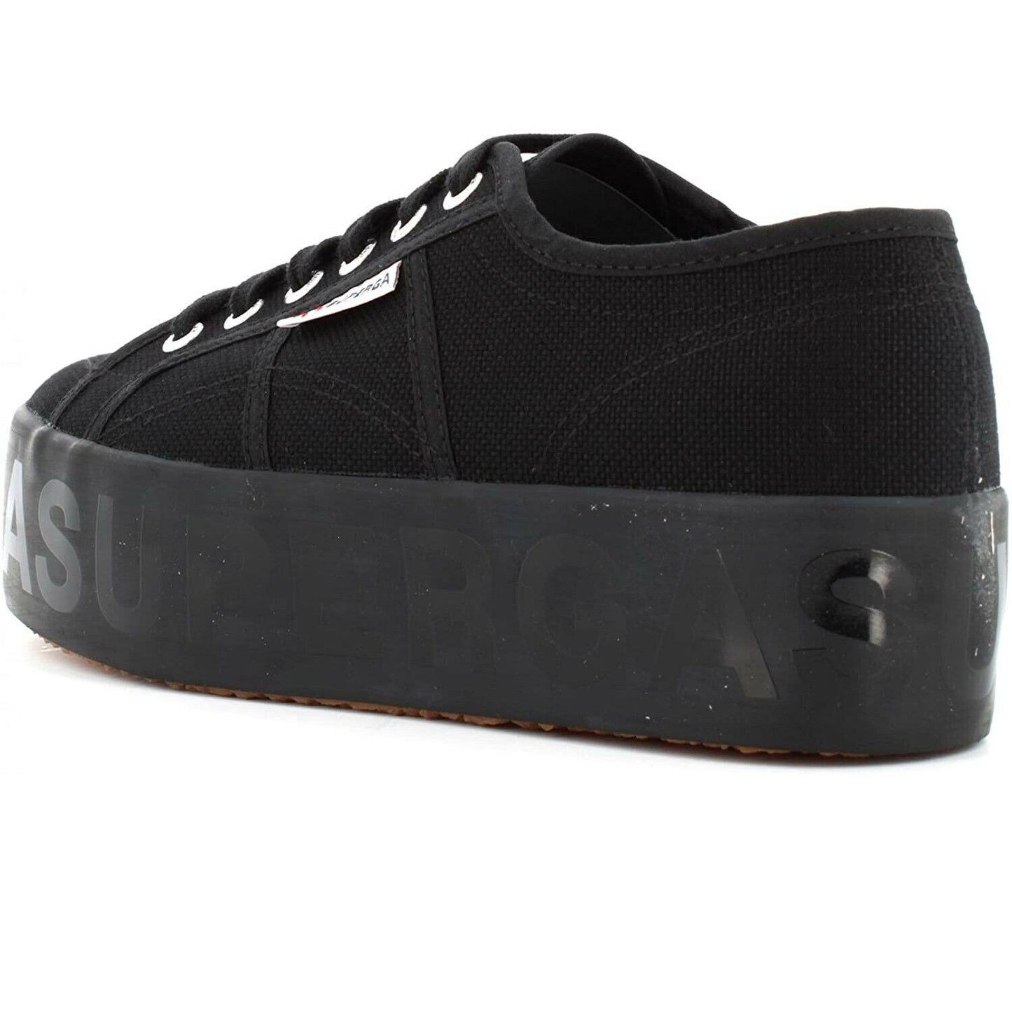 Scarpe da donna Superga - Art. 2790 SHINYPRINTED PLAT sneakers nero confort