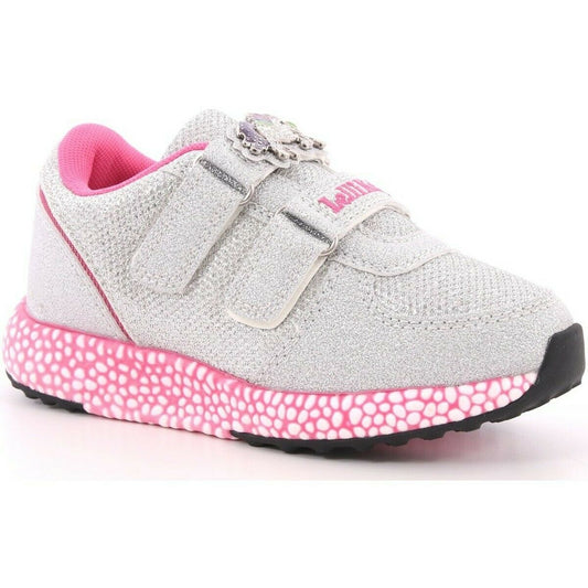 Scarpe da bambina LELLI KELLY - Art. LK7870 ARGENTO sneakers casual strappo