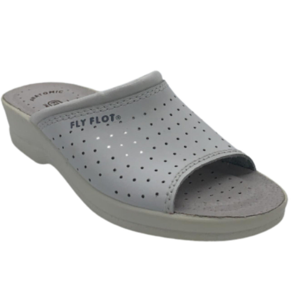 Scarpe da donna FLY FLOT Art. 24314 BIANCO ciabatta sanitaria aperta