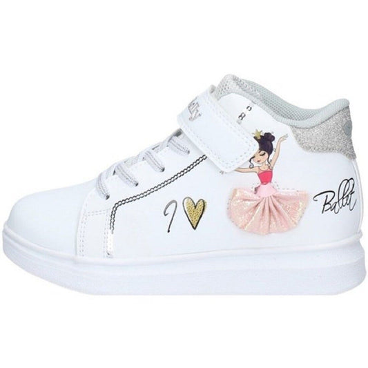 Scarpe da Bambina LELLI KELLY Art. LKAA2282 BIANCO ARGENTO  Sneakers alte