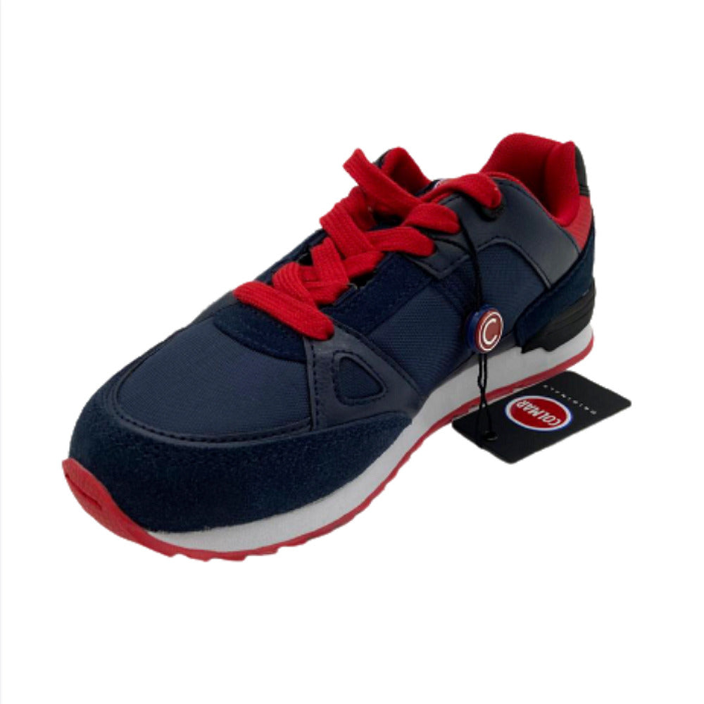 Scarpe junior Colmar -art SUPREME COLORS Y08 36-40 BLU ROSSO sneakers