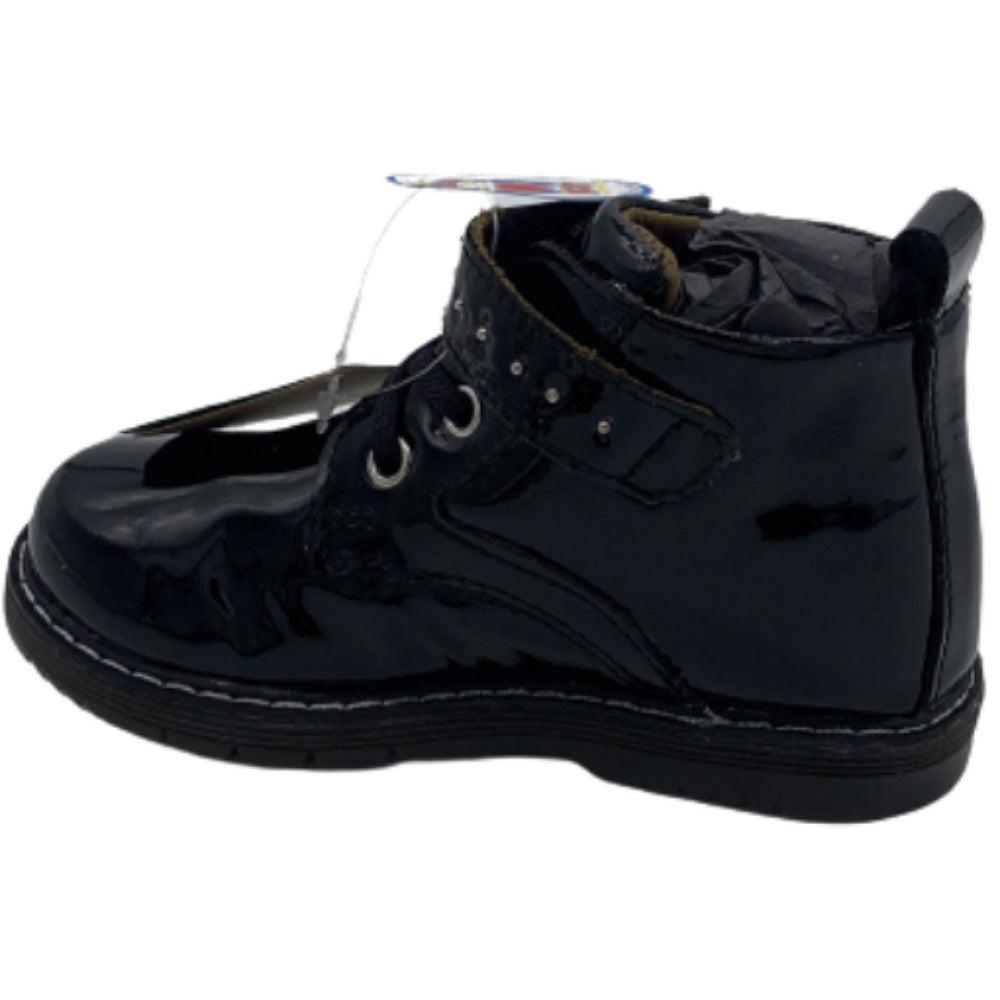 Scarpa da bambina GRUNLAND - Art. PP0265-88stivaletto  nero casual