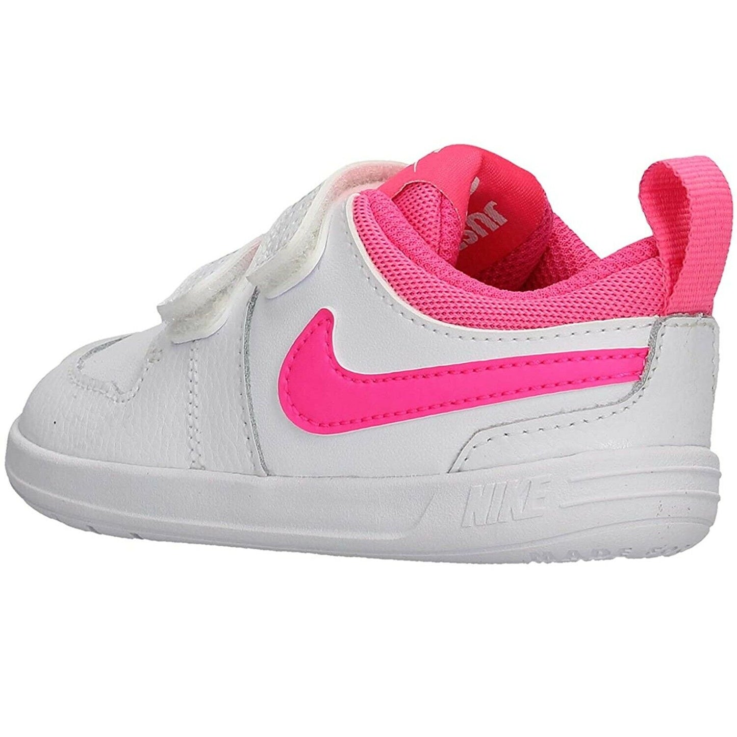 Scarpe da Bambina NIKE - Art. AR4162 PICO 5102 INB BIANCO ROSA sneakers doppio strappo