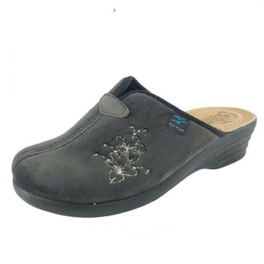 Scarpe da donna FLY FLOT - Art. L8Q32 PB pantofola antracite