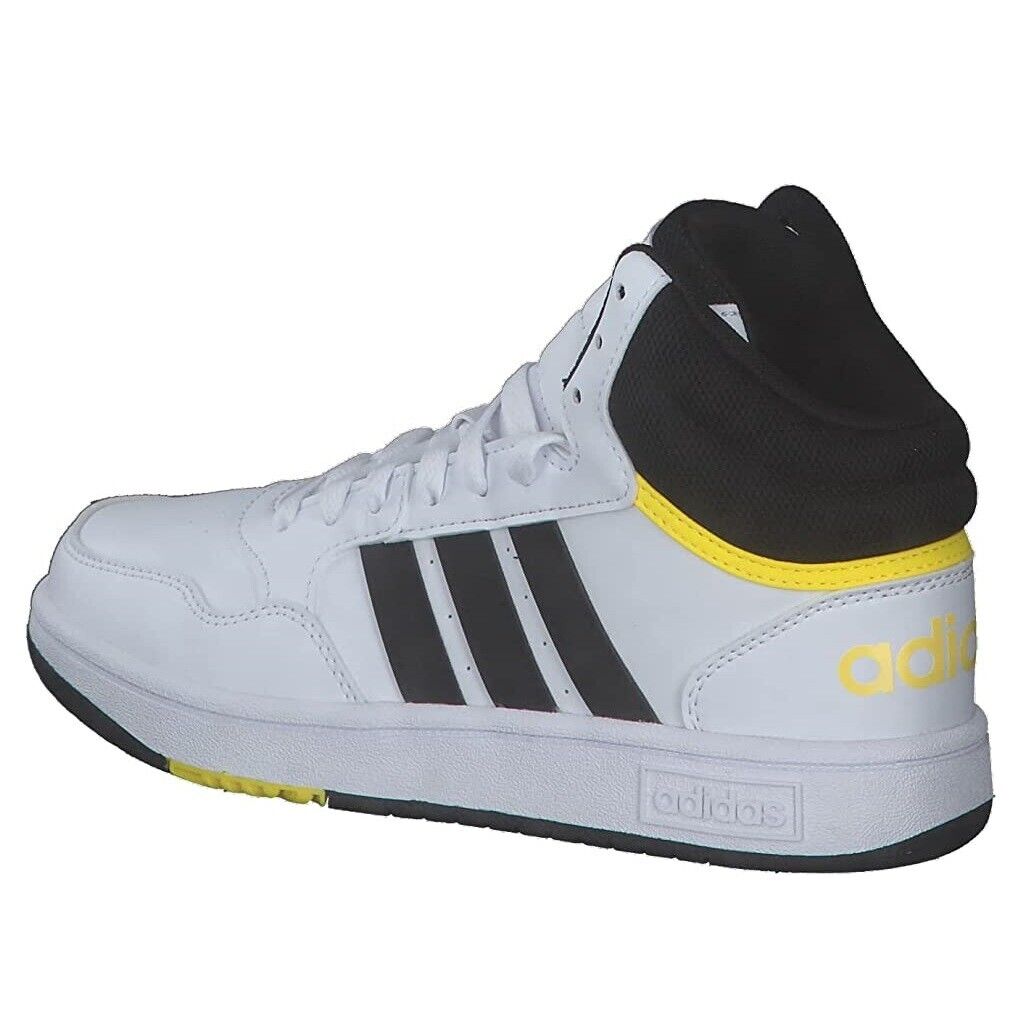 Scarpe JUNIOR  ADIDAS Art. HOOPS MID 3 BIANCO sneakers basket