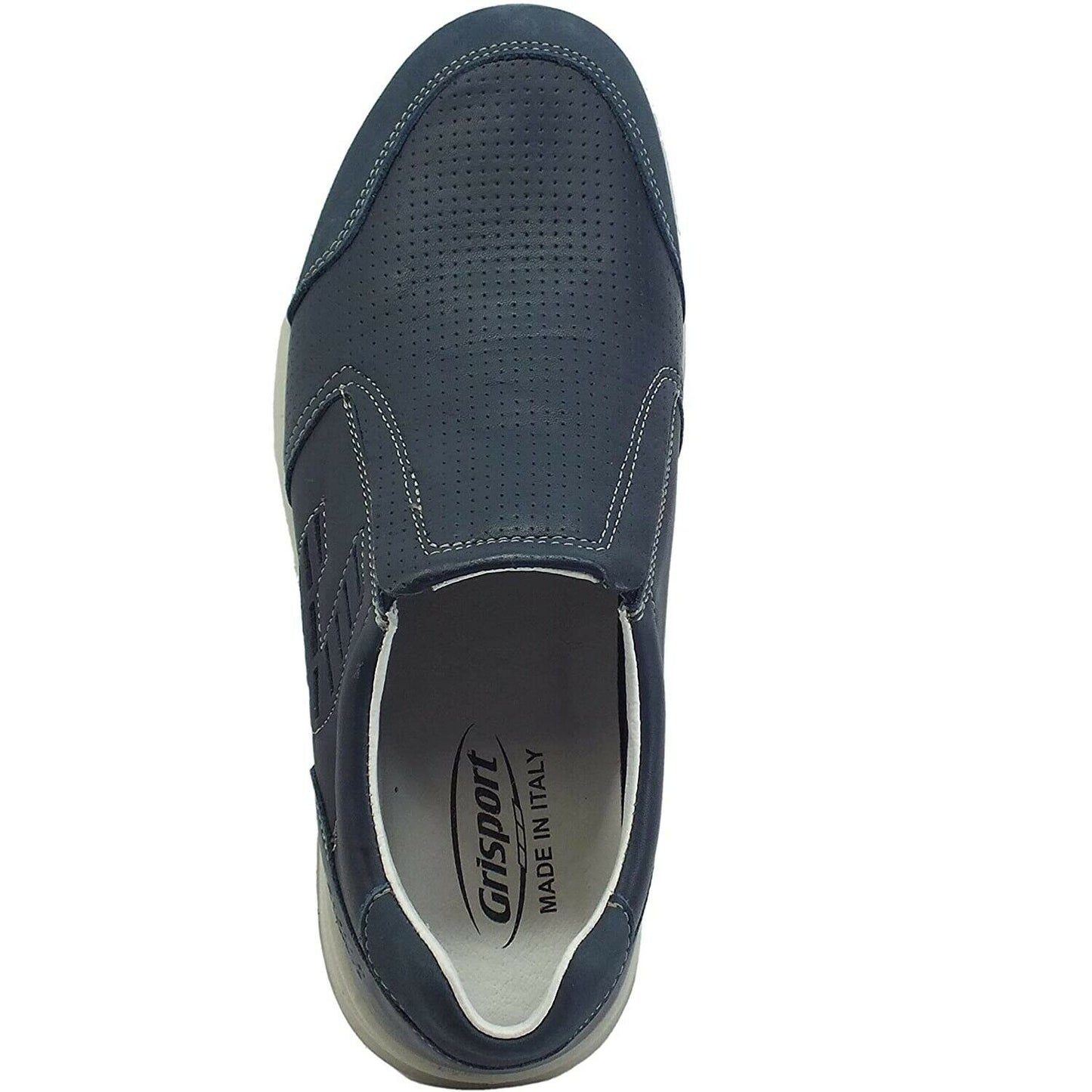 Scarpe uomo Grisport - Art. 43003T17 NAVY MOCASSINI  in pelle casual