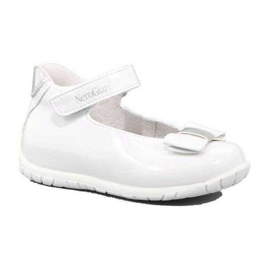 Scarpa bambina NeroGiardini - Art. E018050F 707 BIANCO BALLERINA a strappo