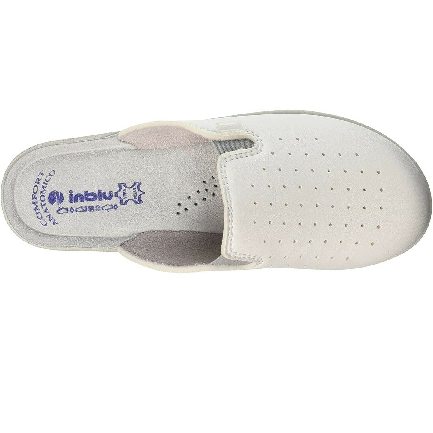 Scarpe da Donna INBLU - Art. 5034 Bianco Sabot professionale sanitario