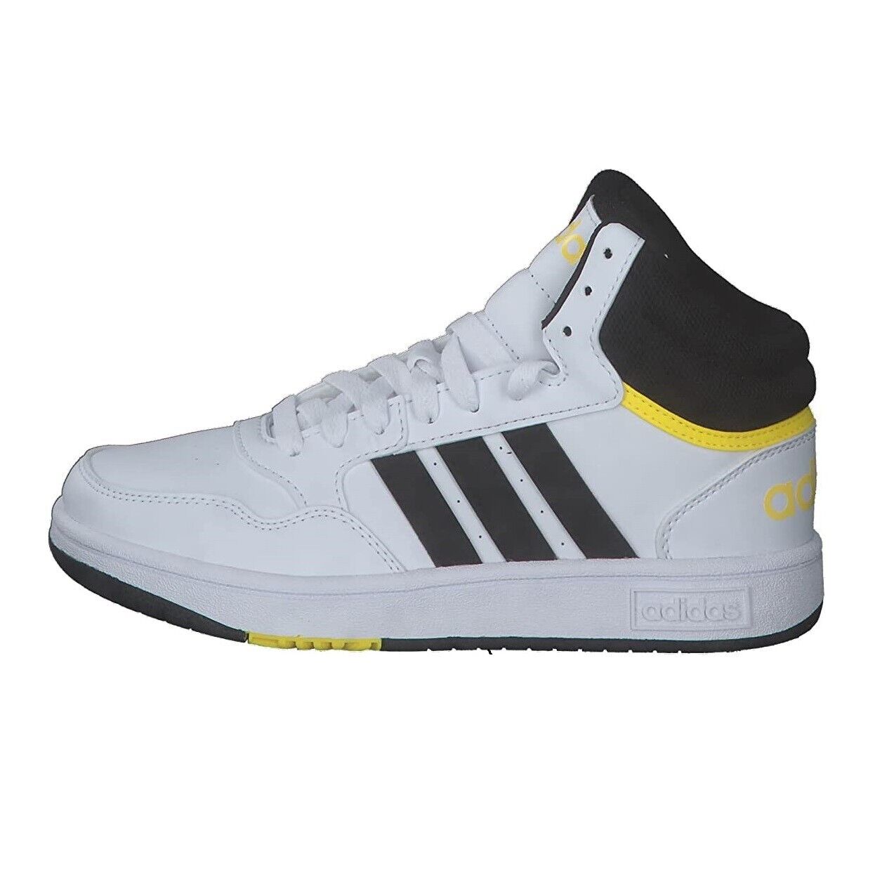 Scarpe JUNIOR  ADIDAS Art. HOOPS MID 3 BIANCO sneakers basket