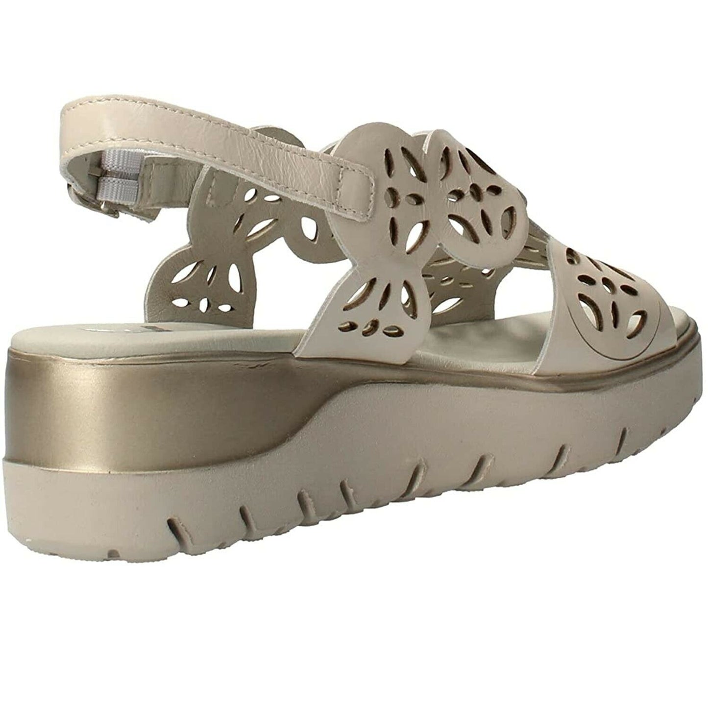 Scarpe da Donna CALLAGHAN - Art. 26510 - Sandalo MALORY( BEIGE) zeppa media