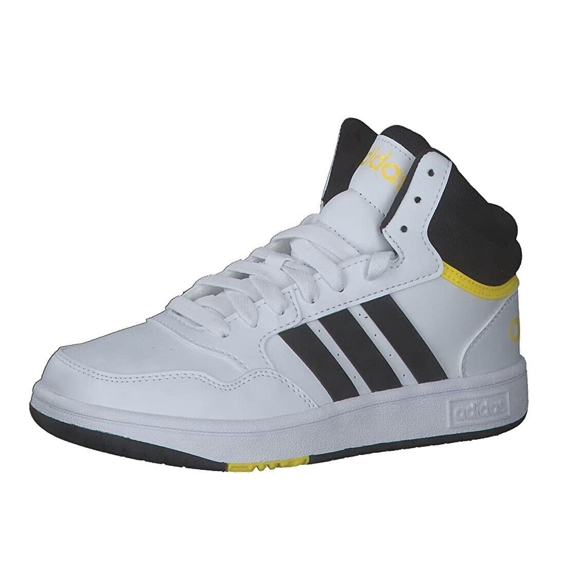 Scarpe JUNIOR  ADIDAS Art. HOOPS MID 3 BIANCO sneakers basket